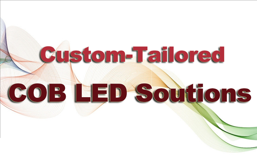 cob led solution, cob led custom, cob led application