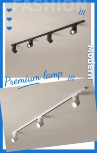 Whether it is home lighting or commercial lighting, track lights are more flexible to use than other spotlights;