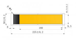 30W 220V AC Прямоугольник COB LED