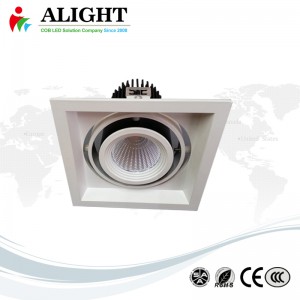 調節可能な15W CREE LEDグリルライト埋め込みCOBスポットライト