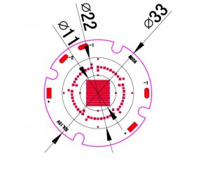 10W 15V DC COB LED