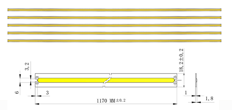 1170mm