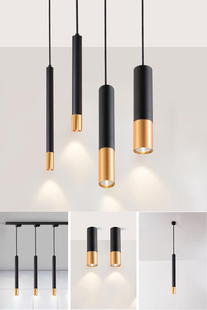 Nordic cylinder pendant lamp