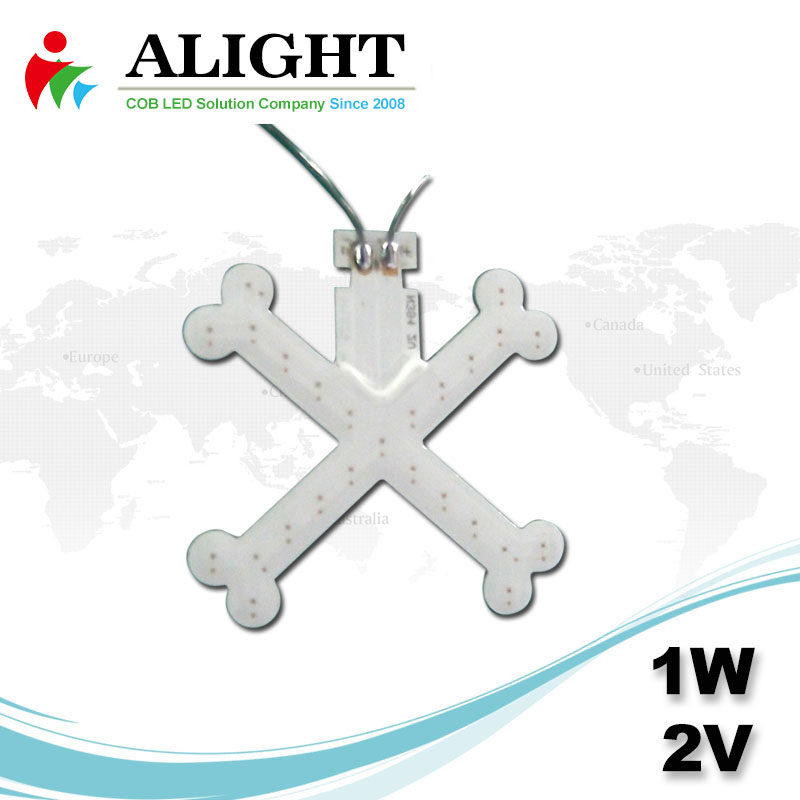 1w 2v DC RGB RED COB LED