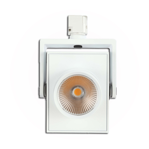 28W square led track light