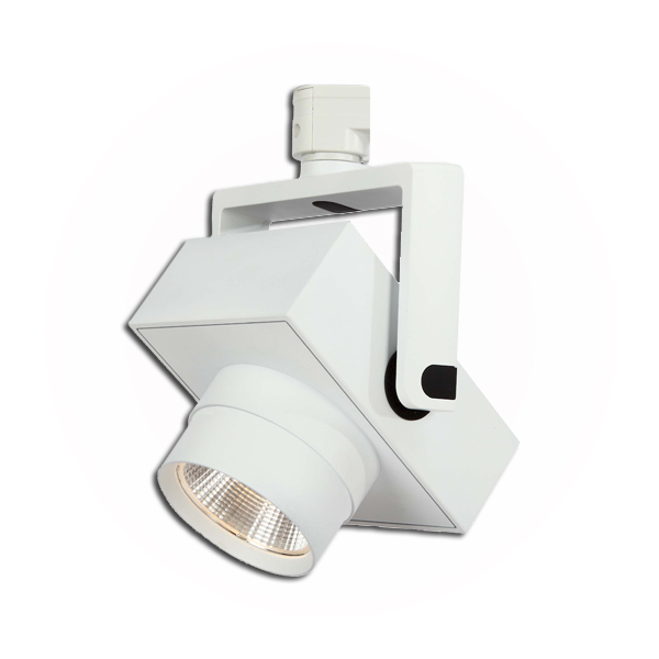 28W square led track light