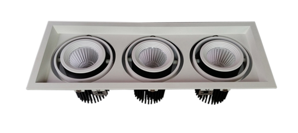 15W×3 cob led grille light