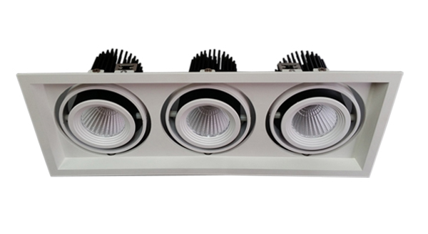 15W×3 cob led grille light 