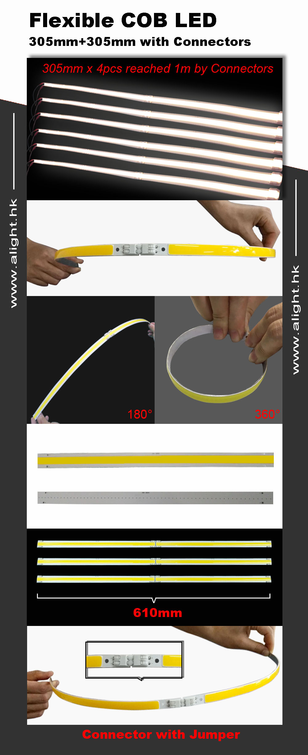 Flexible COB LED