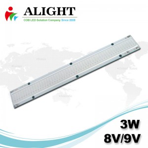 3w 8v/9v DC COB LED