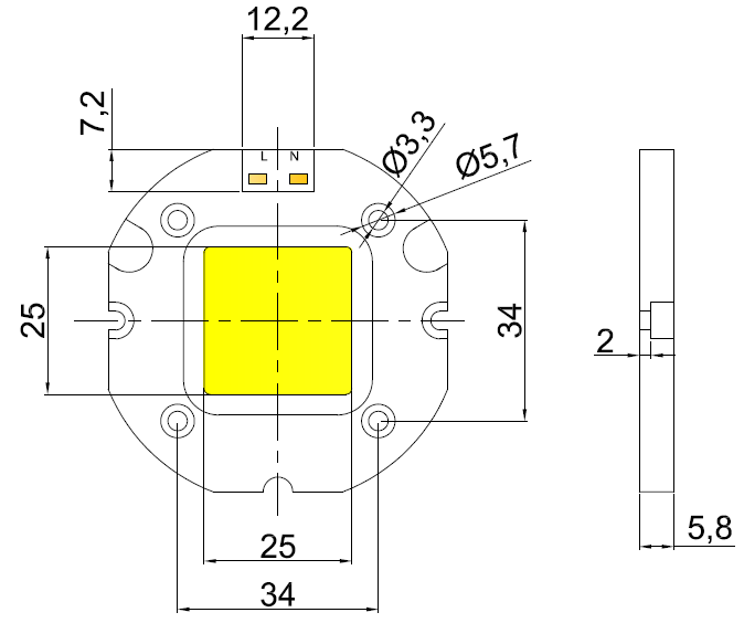 50w Size