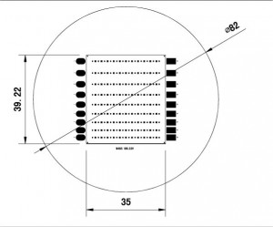 99W 33V DC COB LED