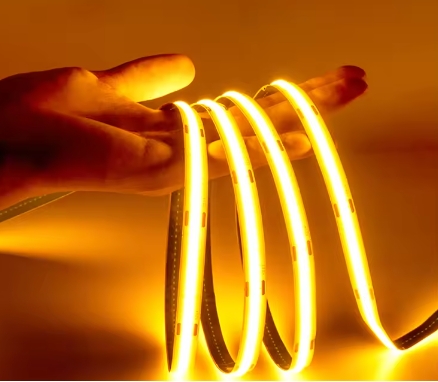 Flexible LED Chips LED COB Strip Light Warm