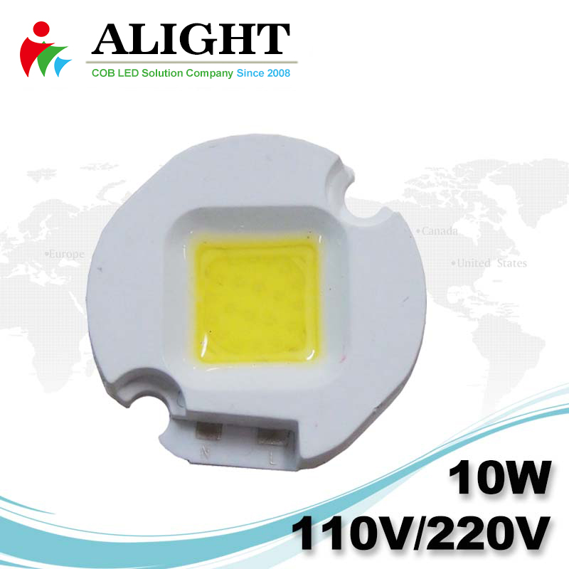 10W 110V/220V AC COB LED Dimmable with LED-Holder