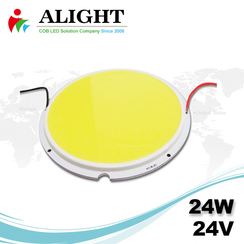 24W 24V Round DC COB LED