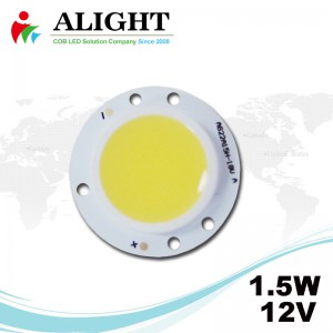 1.5W 12V Round DC COB LED