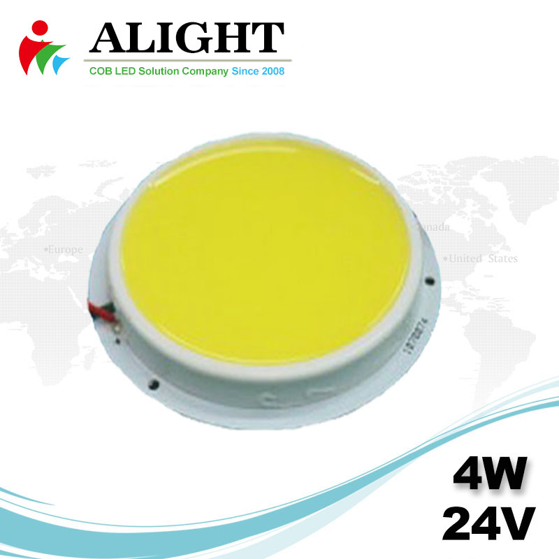 4W 24V Round DC COB LED