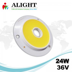 24W 36V Round DC COB LED