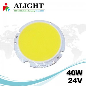 40W 24V Round DC COB LED