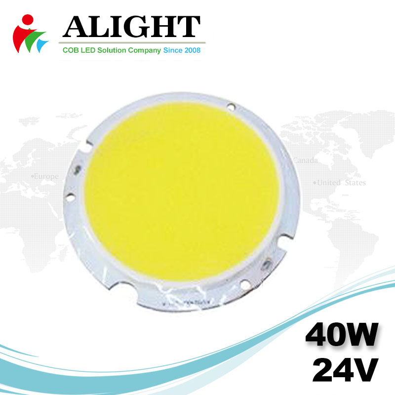 40W 24V Round DC COB LED