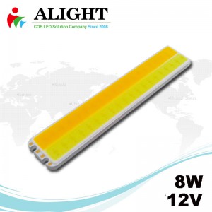 8W 12V Rectangle DC COB LED