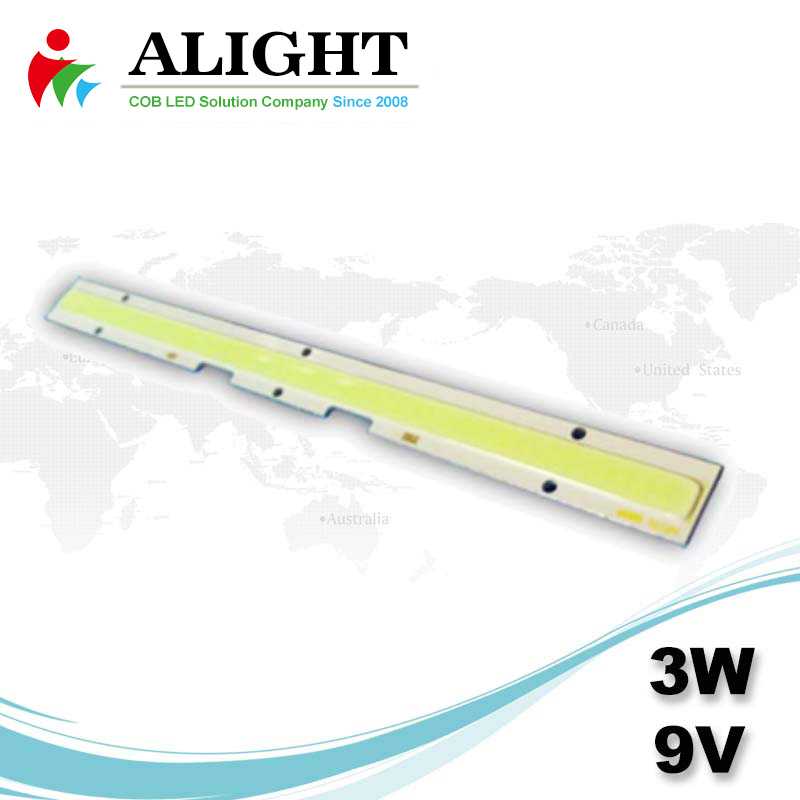 3W 9V Linear DC COB LED