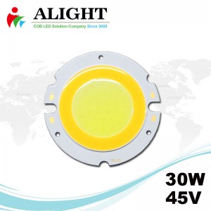 30W 45V Round DC COB LED