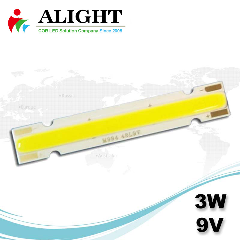 3W 9V Linear DC COB LED