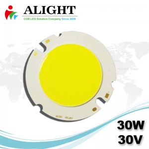 30W 30V Round DC COB LED