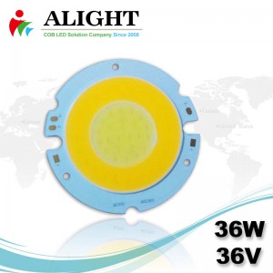 36W 36V Round DC COB LED