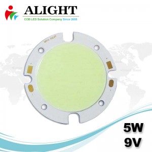 5W 9V DC COB LED