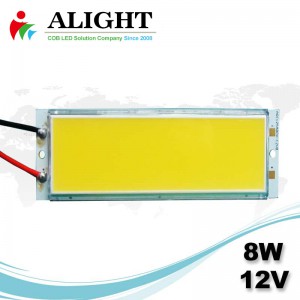 8W 12V Rectangle DC COB LED