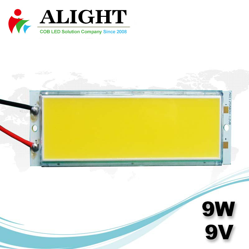 9W 9V Rectangle DC COB LED