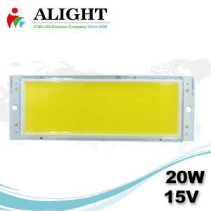 20W 15V Rectangle DC COB LED