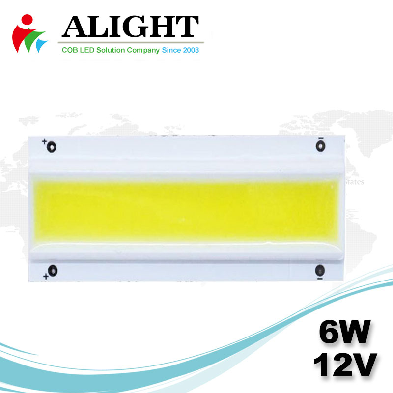 6W 12V Rectangle DC COB LED