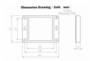 6W 18V Square DC COB LED