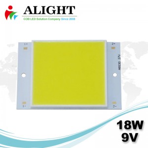 18W 9V Square DC COB LED