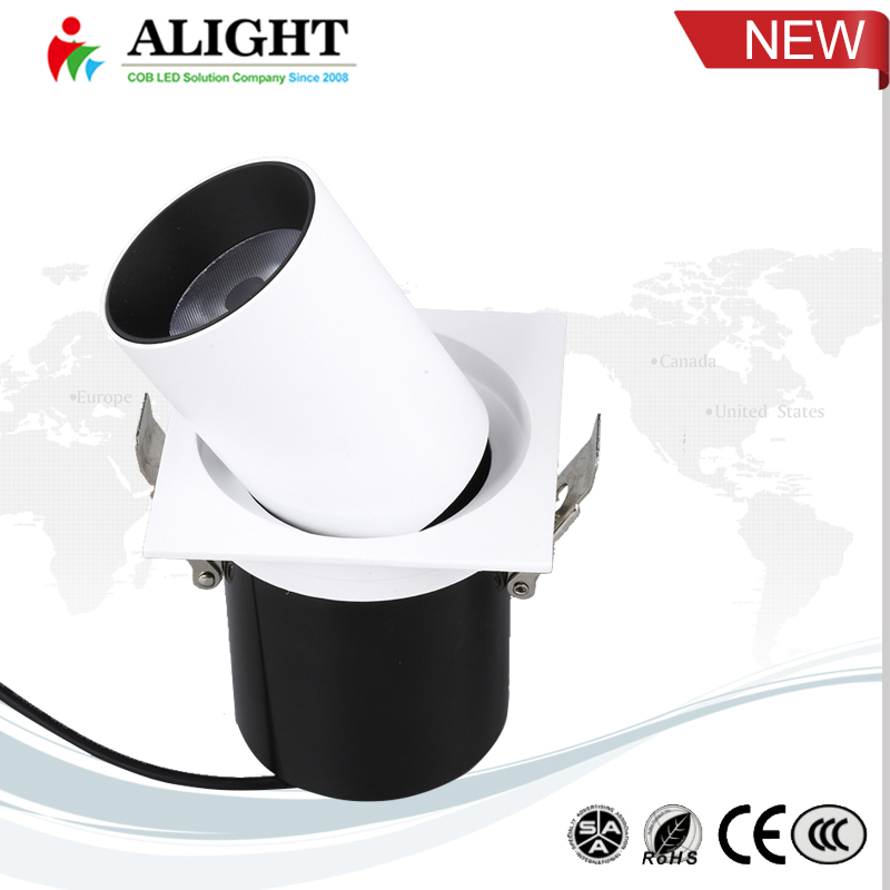 12W Adjustable LED COB Recessed Downlight  AL-5110 1S