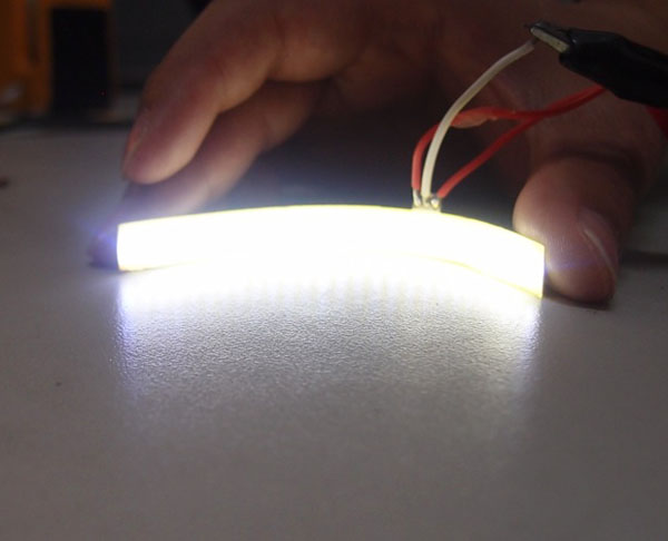 bending flexible cob led