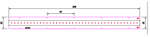 20W 30V Linear DC COB LED