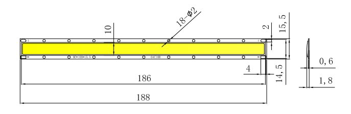 flexible cob led 5w 12v