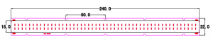 50W 30V Linear DC COB LED