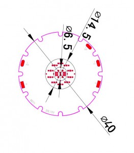 10W 15V DC COB LED