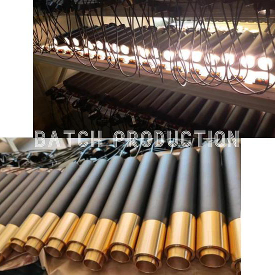 The batch production of led pendant light