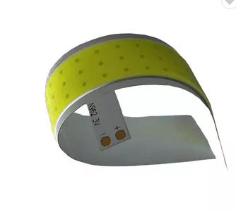 High Brightness Chip on Board LED Powerful 12V 3V Customized Soft Bendable Flexible led COB chip strip