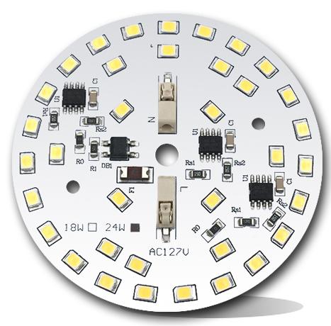LED Bulb PCB Component AC 220V Driverless 9W 12W 15W led module