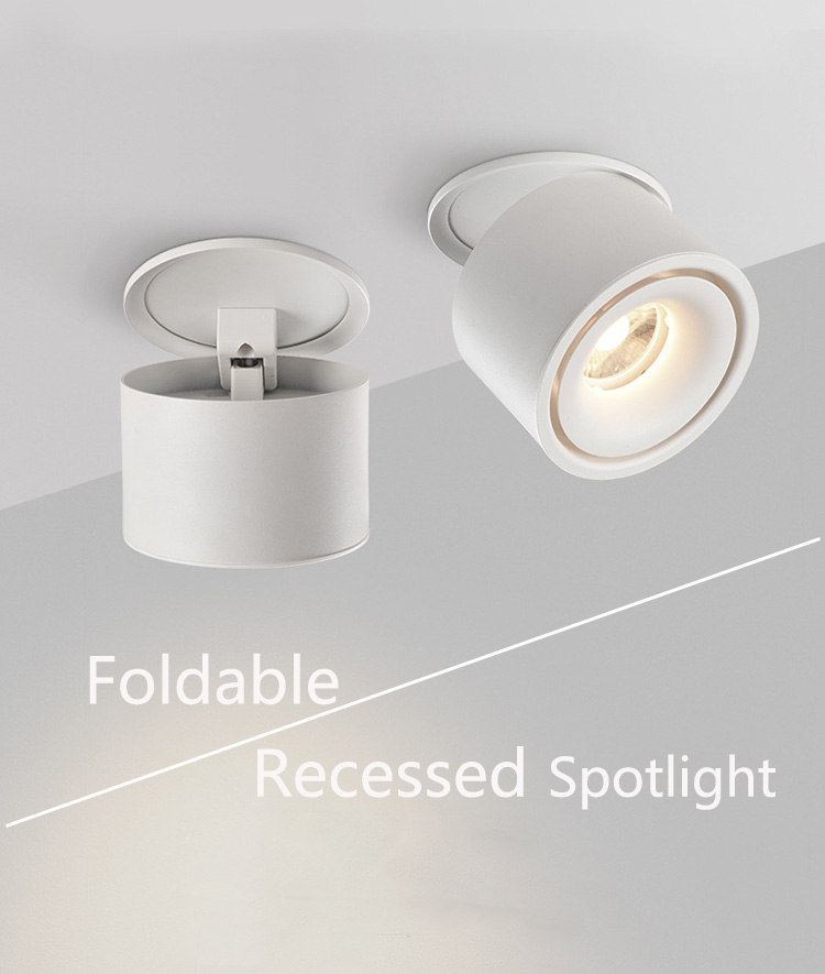 Foldable COB Spotlight