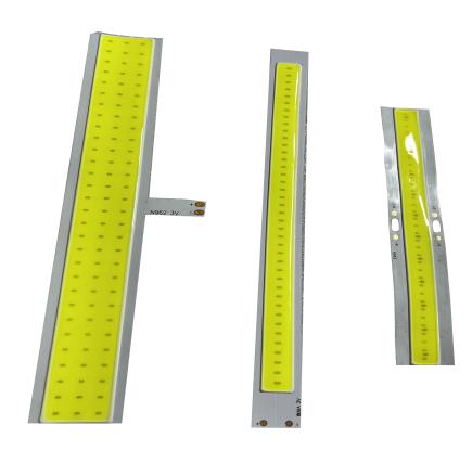 High Brightness Chip on Board LED Powerful 12V 3V Customized Soft Bendable Flexible led COB chip strip