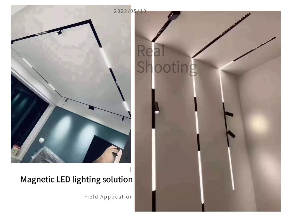 Home application case of Magnetic Led Lighting