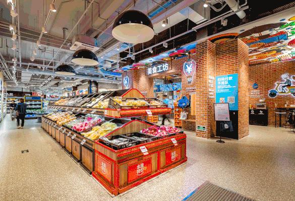 Supermarket lighting design